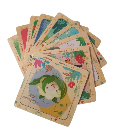 Wooden Jigsaw Puzzles (1pc)