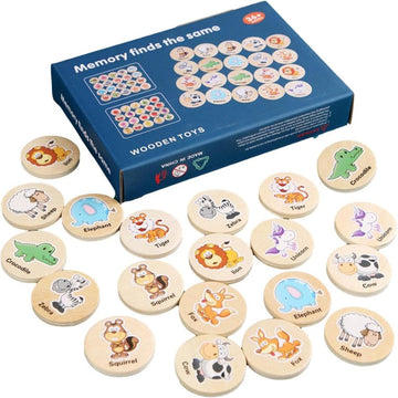 Wooden Memory Game