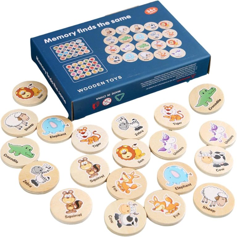 Wooden Memory Game