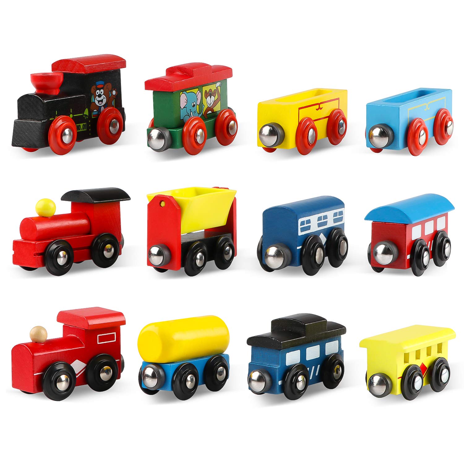 Wooden Magnetic Train Toy