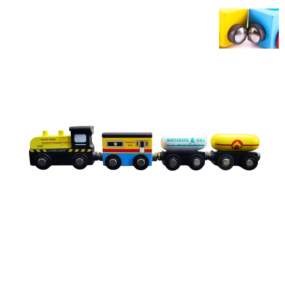 Wooden Magnetic Train Toy