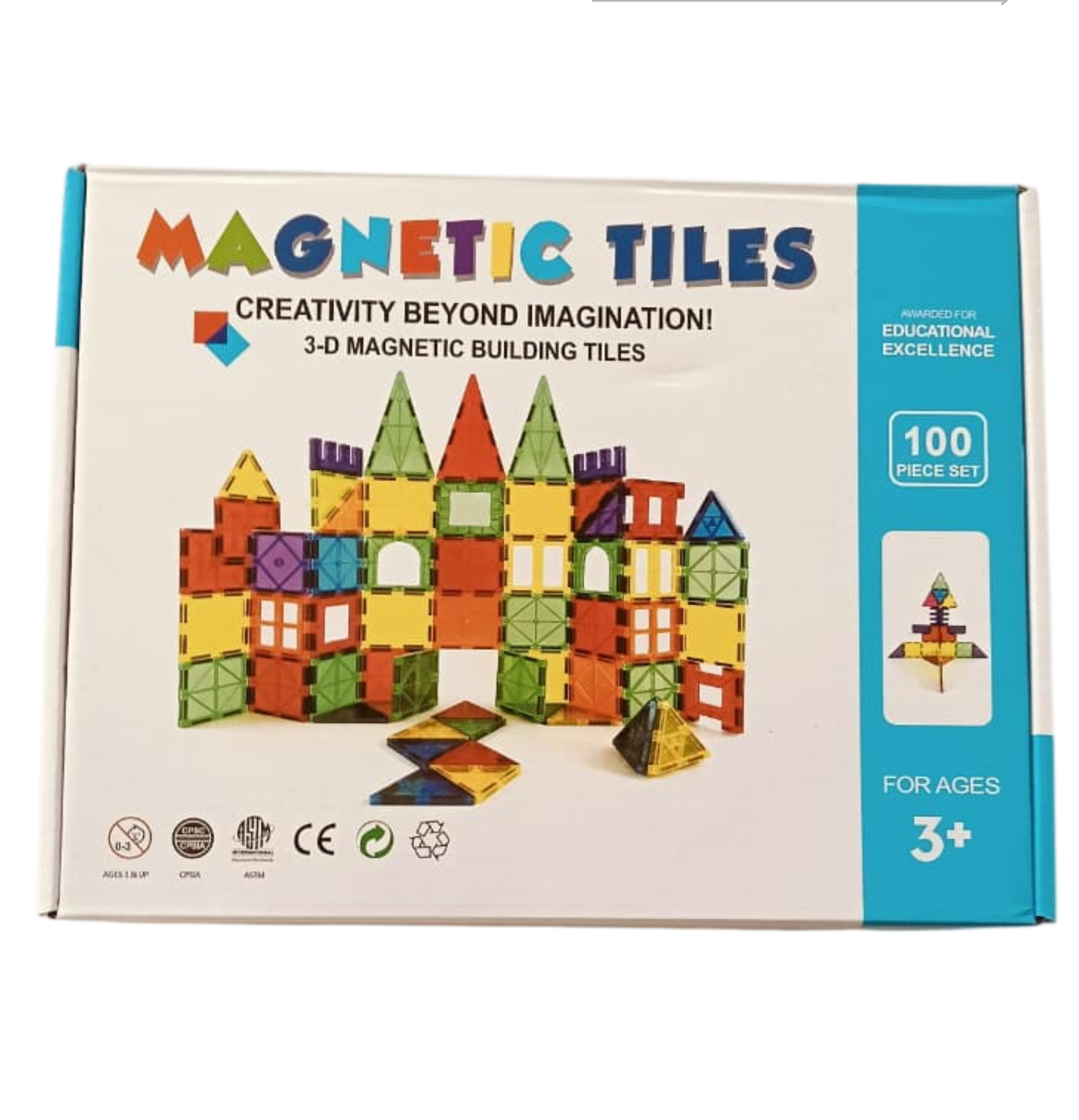 Magnetic Tiles (100pcs)