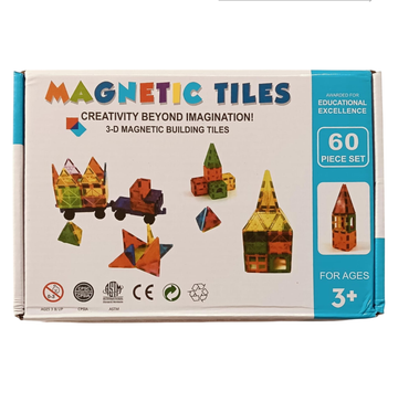Magnetic Tiles (60pcs)