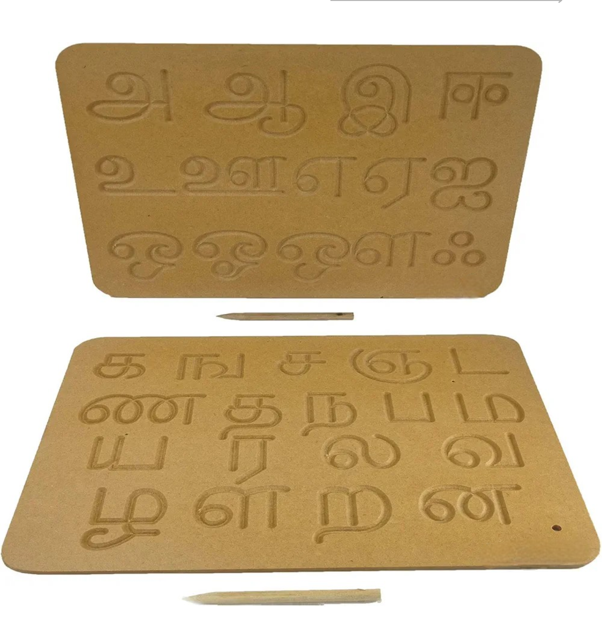 Double Sided Tamil Practice Board