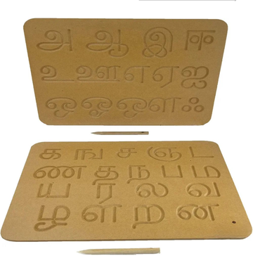 Double Sided Tamil Practice Board