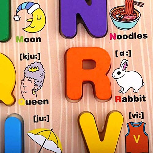 Wooden Alphabet Puzzle Board