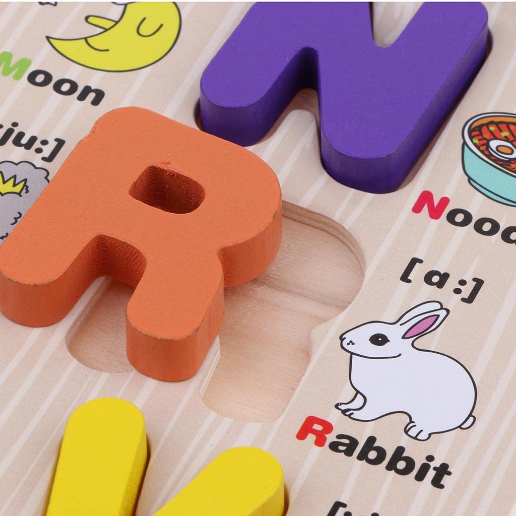 Wooden Alphabet Letters Puzzle