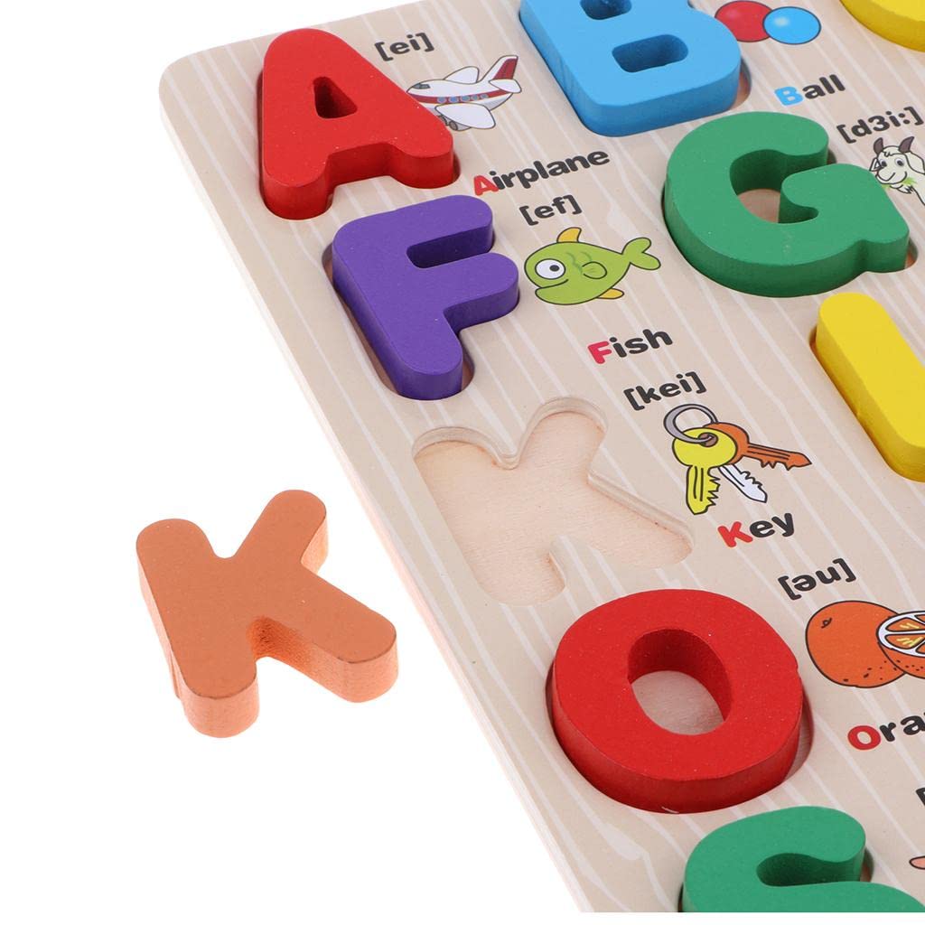 Wooden Alphabet Letters Puzzle