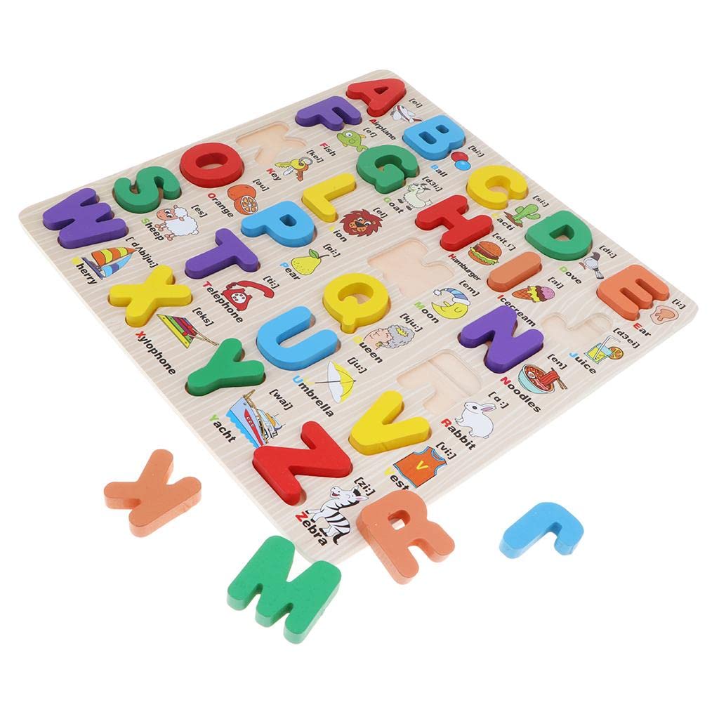 Wooden Alphabet Letters Puzzle