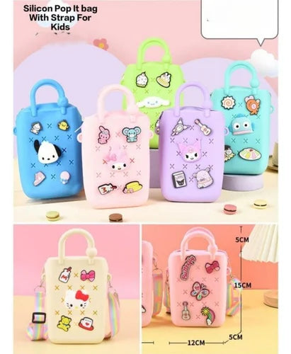 Silicone Crossbody Handbag
