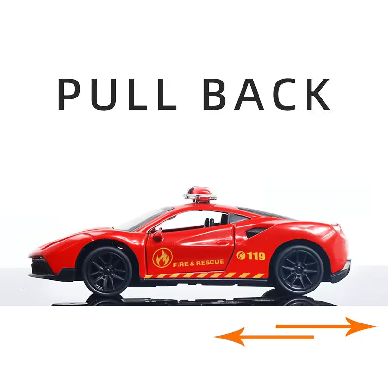 Mini police Alloy Car Toy (1pc)