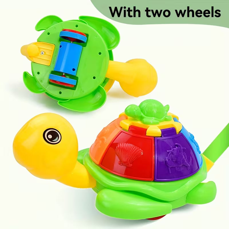 Push Along Turtle walking Toy
