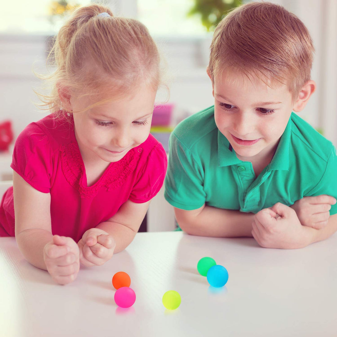 Silicone Crazy Bouncy Jumping Balls - Small (2pc)