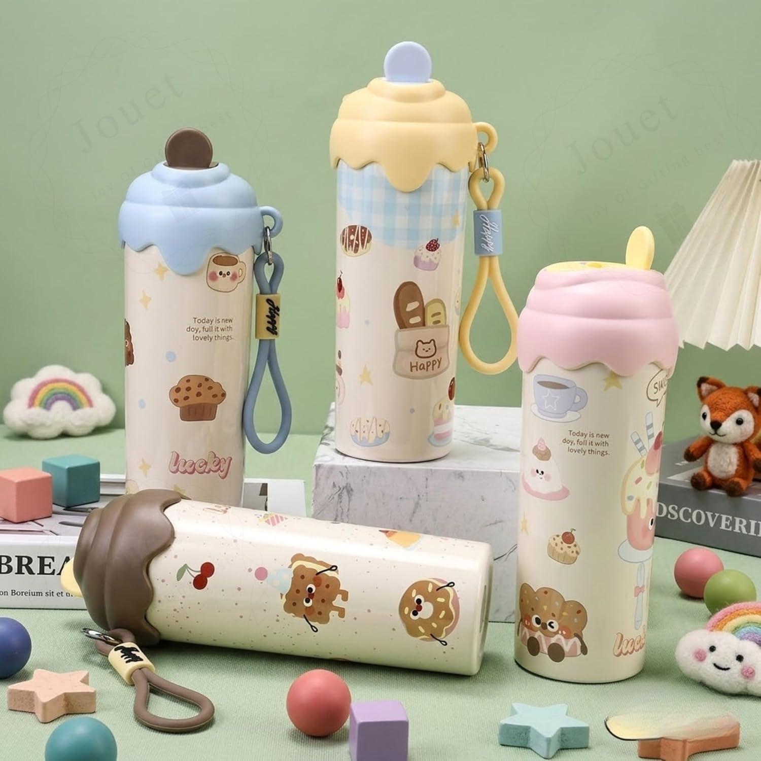 Ice cream Double Wall insulated bottle (600ml)