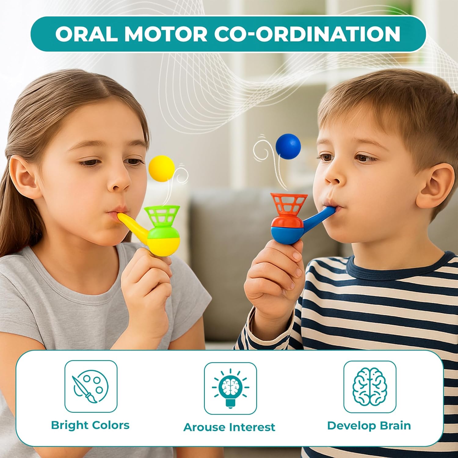 Magic Blow Pipe Set of 2