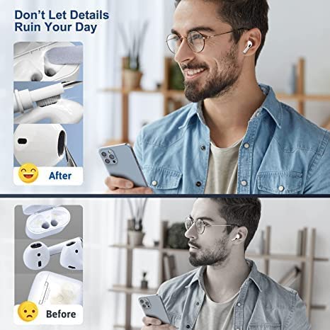 5 in 1 Multifunction Bluetooth Earbuds Cleaning Brush Pen