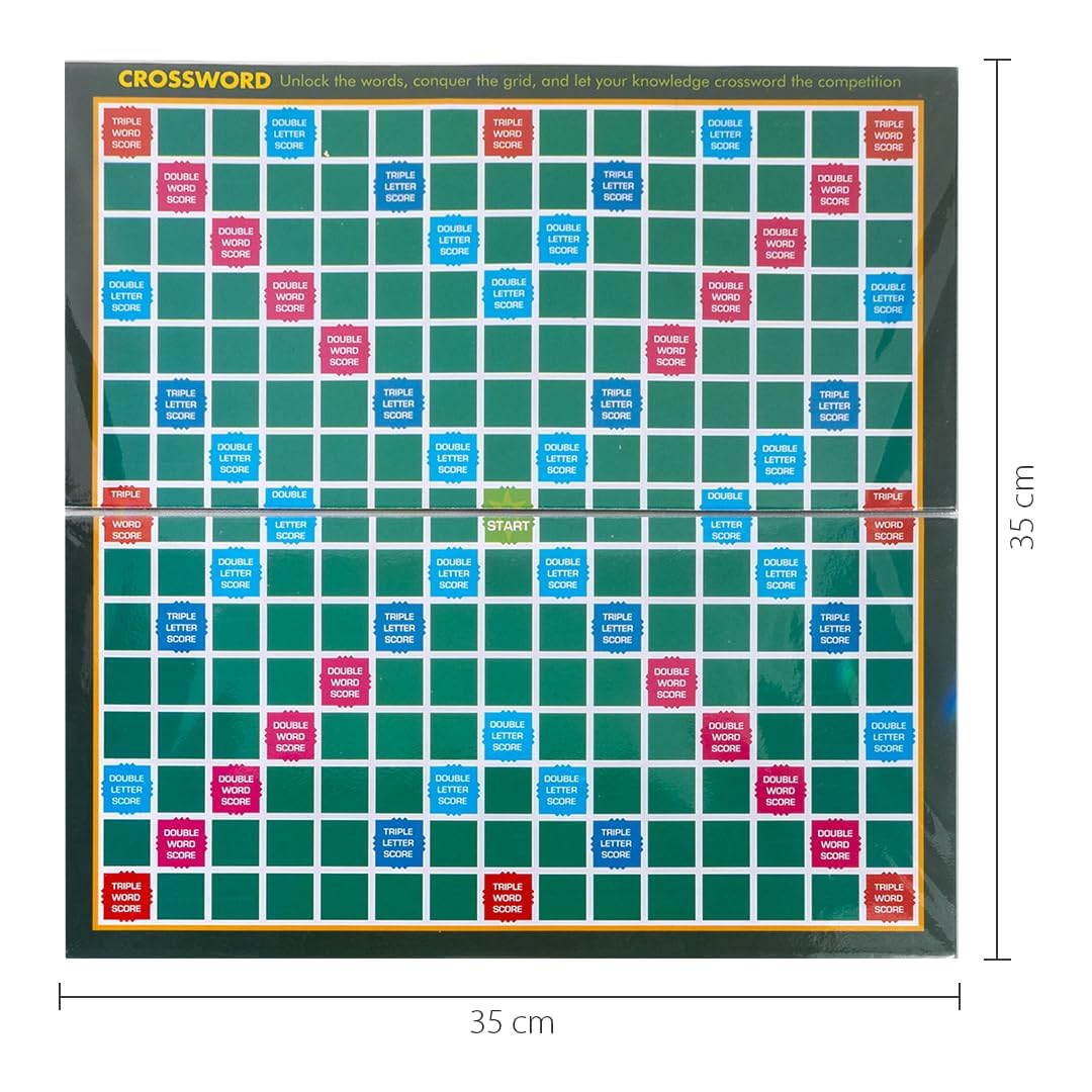 Brilliant 2 in 1 Crossword & Mental Maths Classic Board