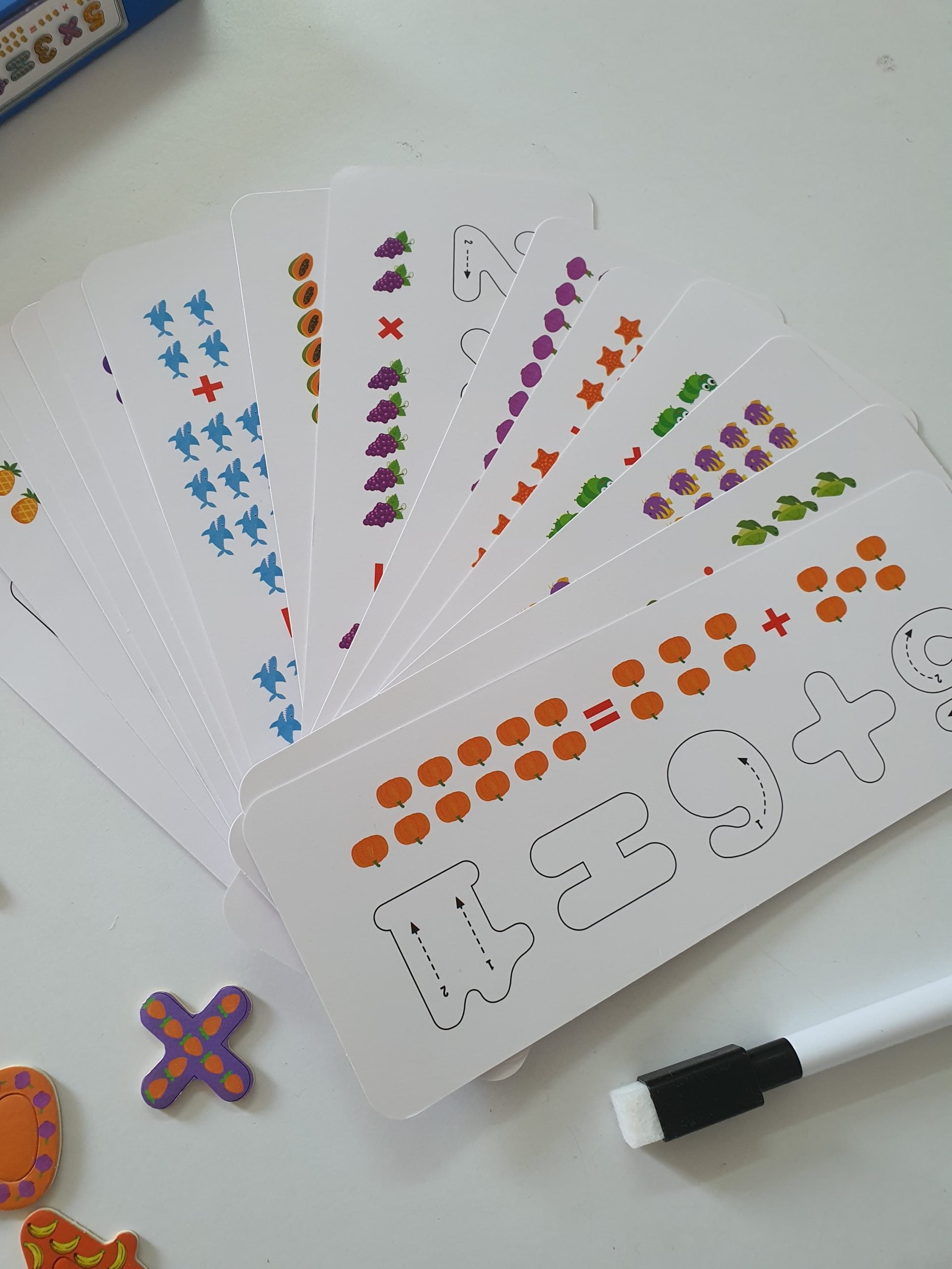 Reusable Wipe and clean Activity spelling game