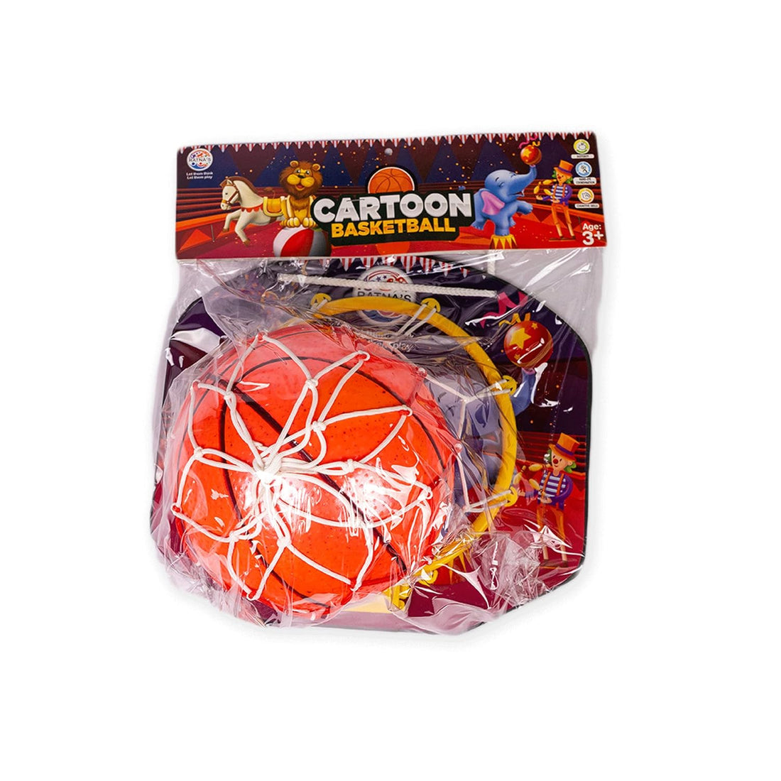 Cartoon Basketball- Circus