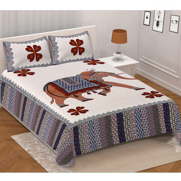 Elephant King size bed spread ( pre-order, One Week Dispatch Time)