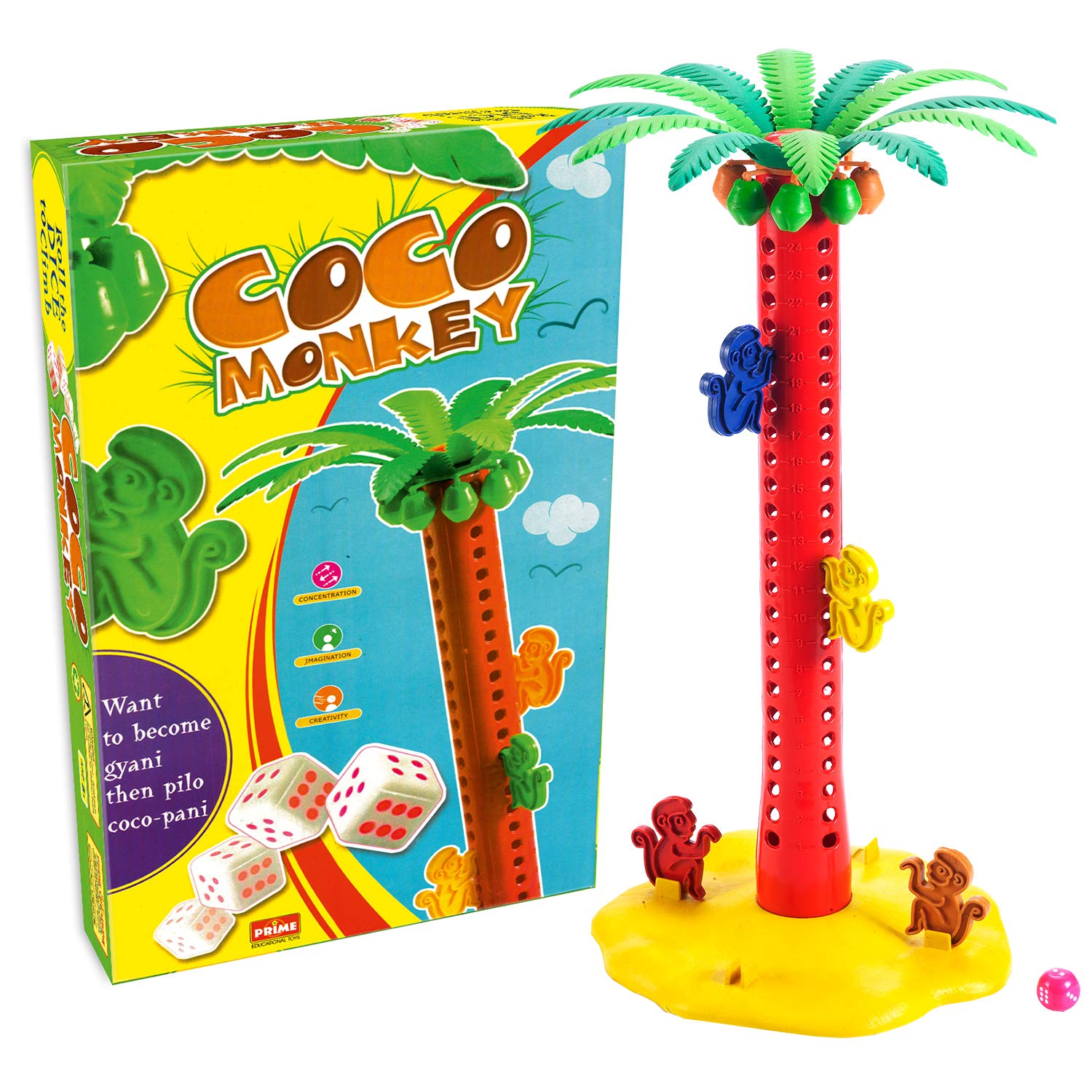 Coco Monkey - A Dice Game of Mental Maths