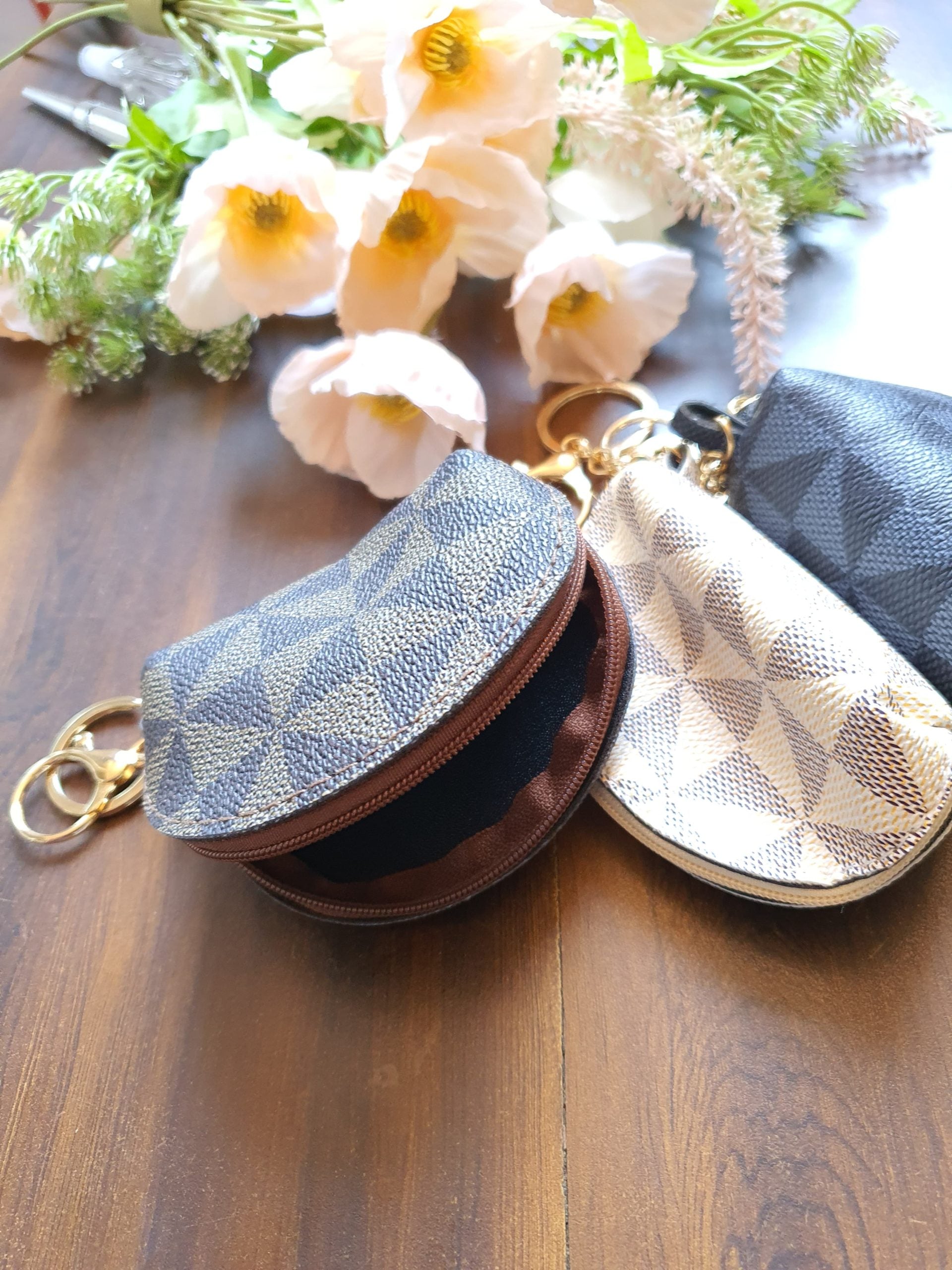 Mini Purse Wallet with Key Chain