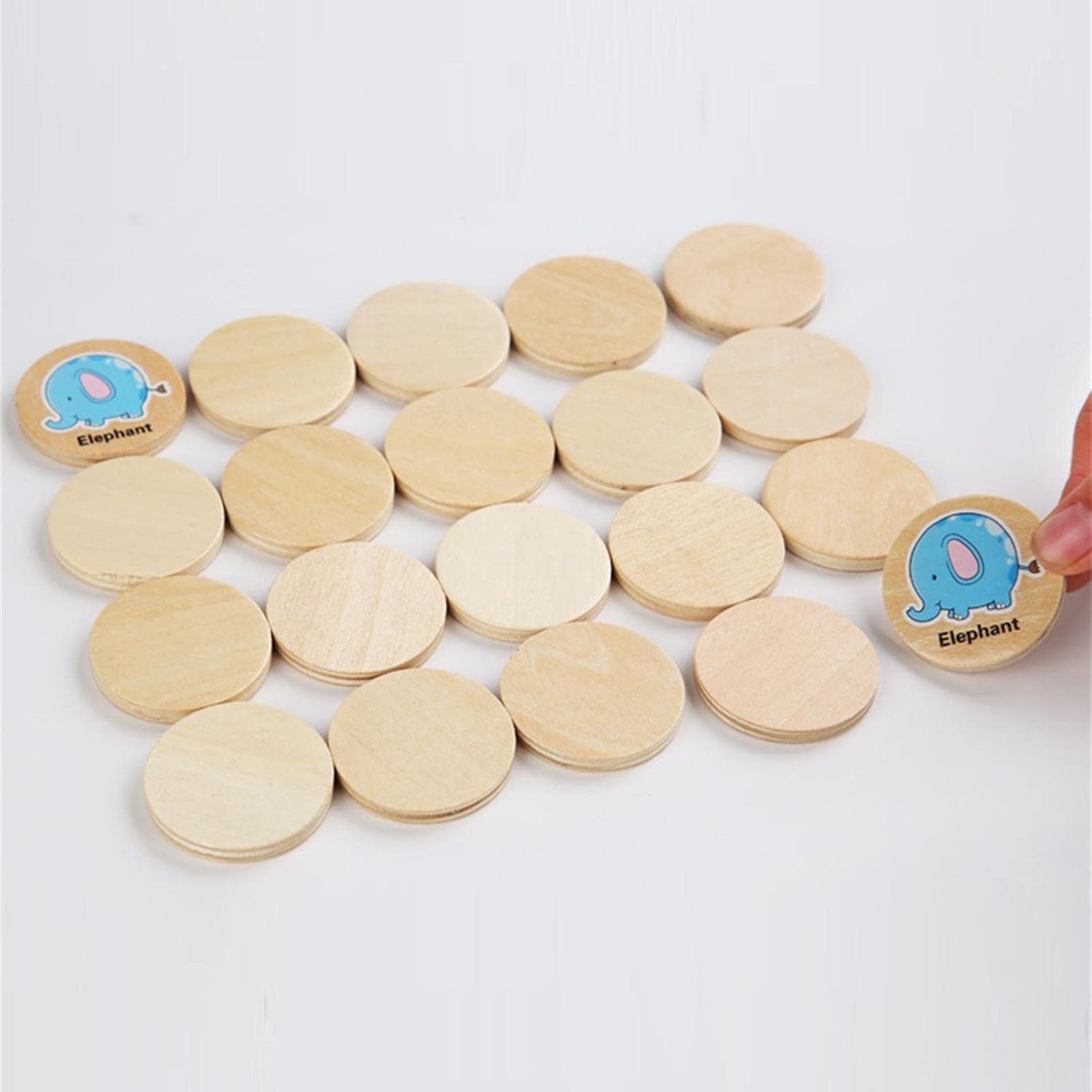 Wooden Memory Game