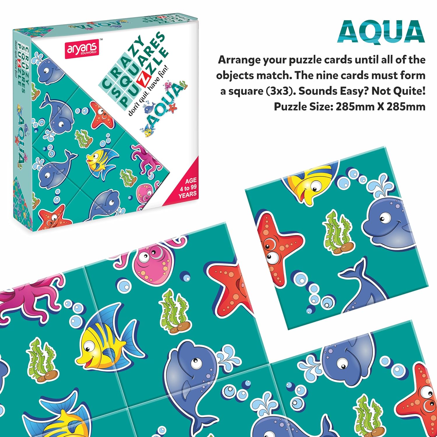 Crazy Square Puzzle(1pc)