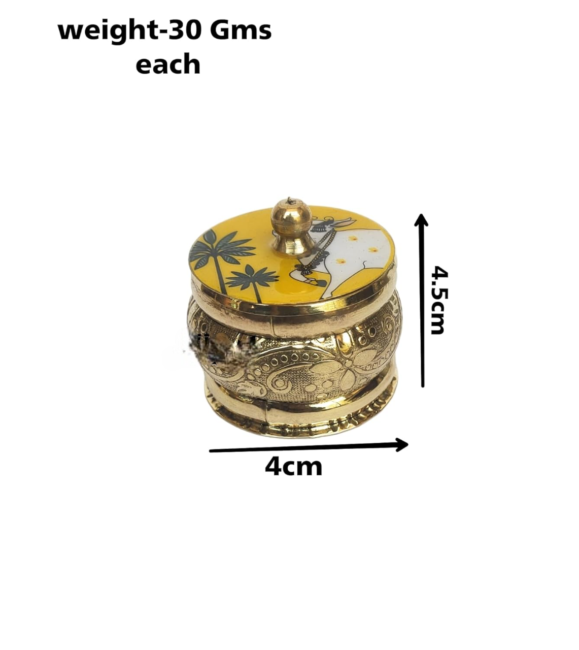 Kumkum Box (1pc)