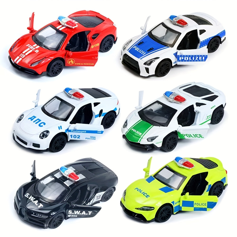 Mini police Alloy Car Toy (1pc)