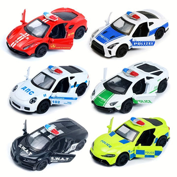 Mini police Alloy Car Toy (1pc)