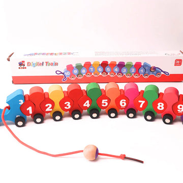 Wooden Digital Train