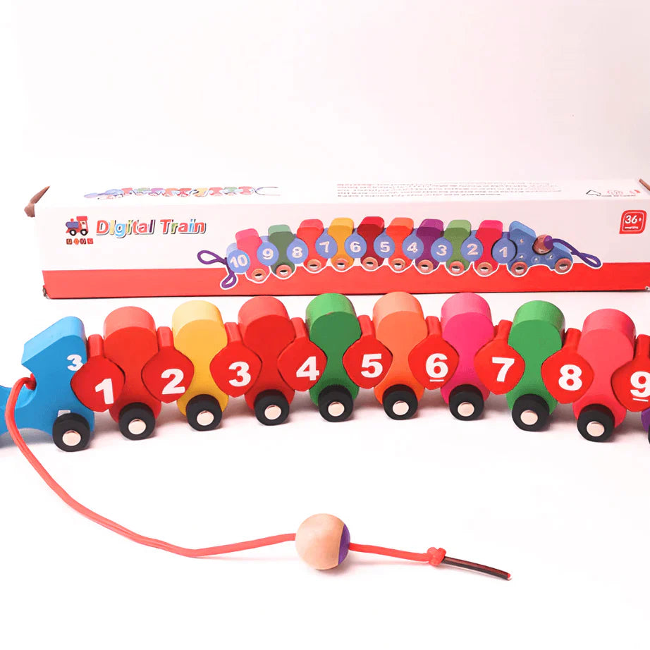 Wooden Digital Train
