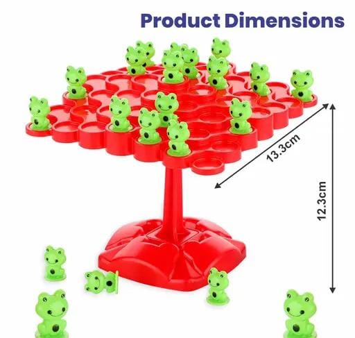 Frog Balance Tree Toy