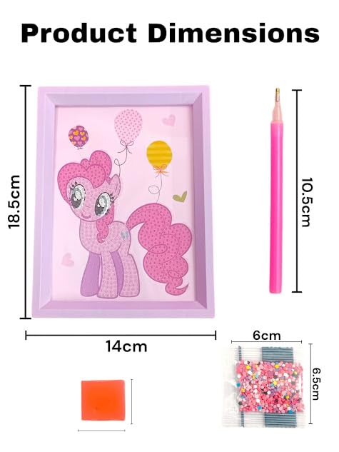 Colourful Diamond Sticker Craft Kit (1pc)