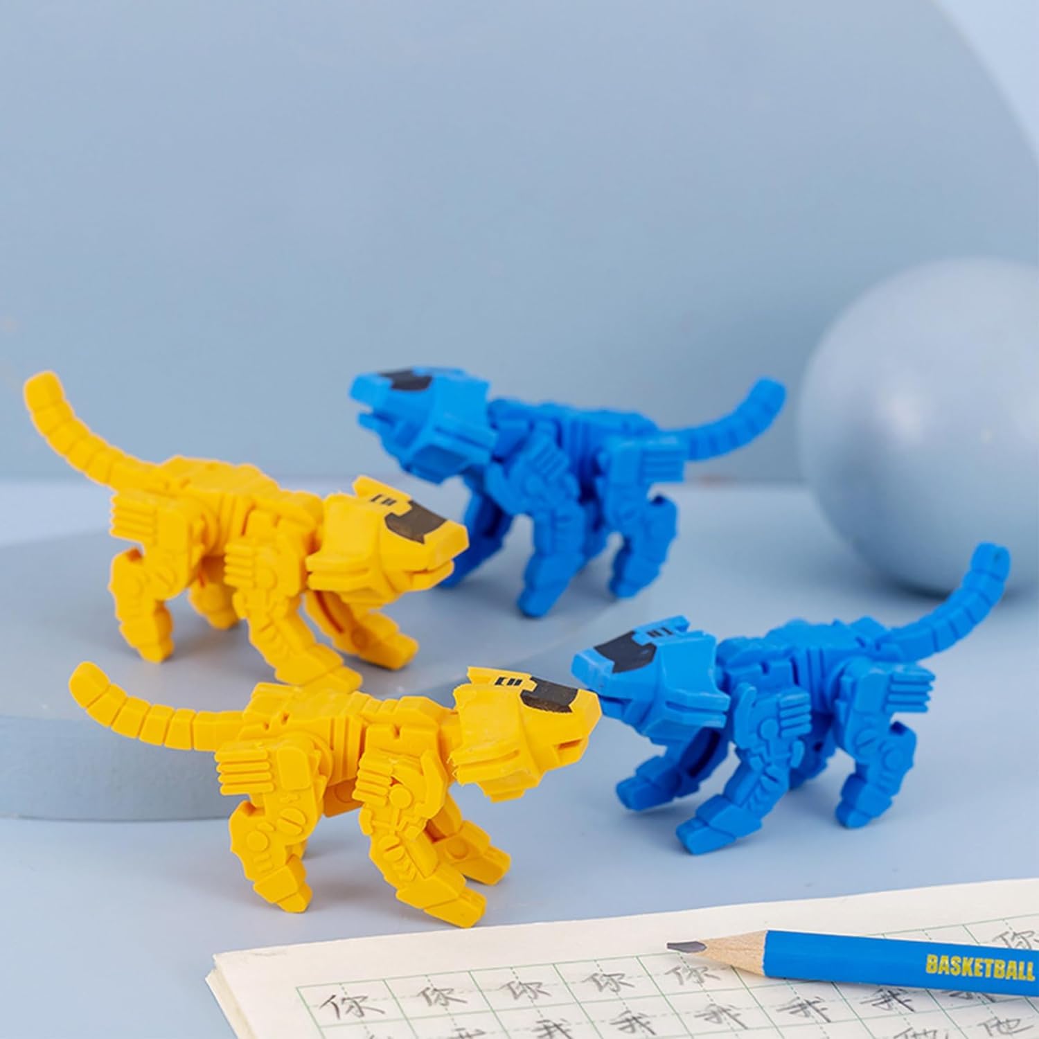 Dog Eraser Puzzle (1pc