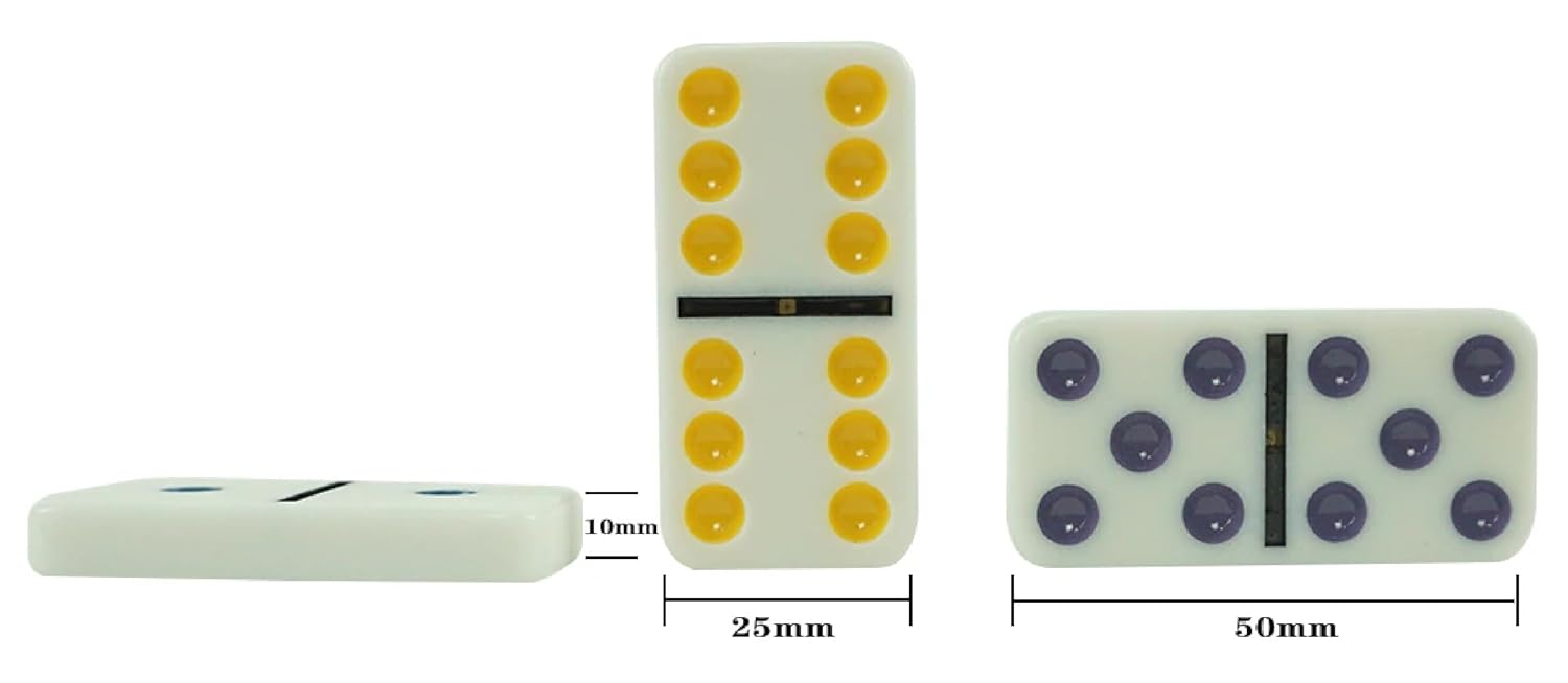 Premium Dot Dominos  (Set of 28)