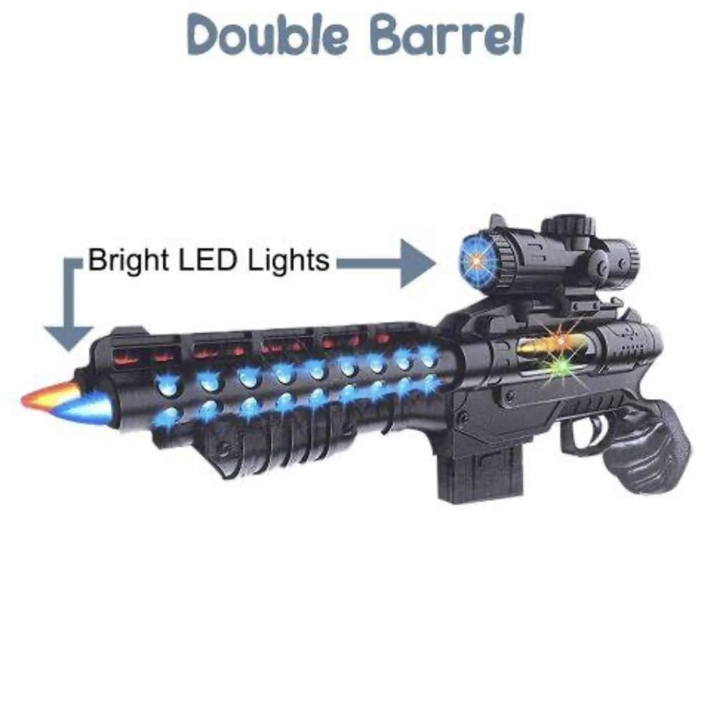 Double Barrel Electric Gun