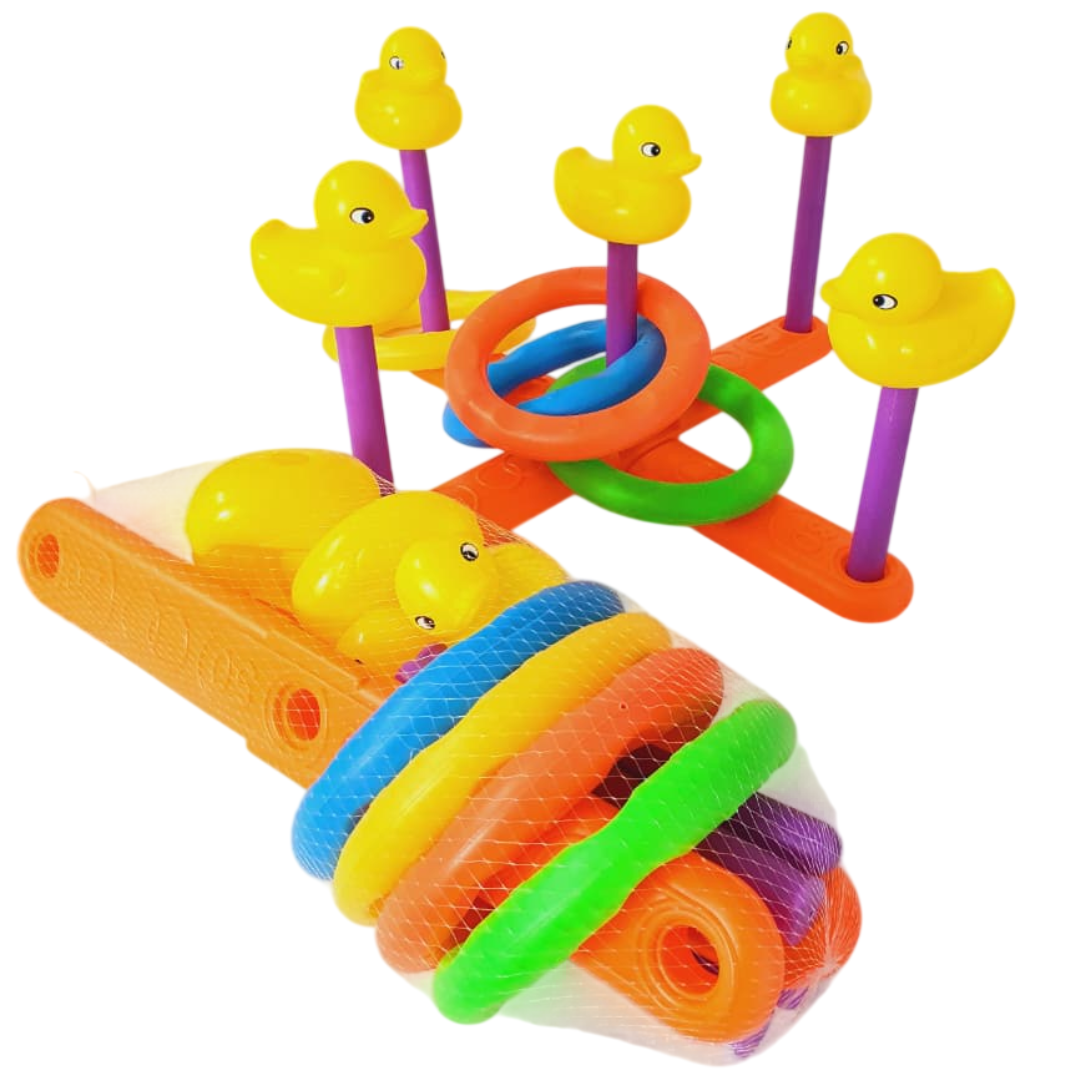 Duck ring toss game