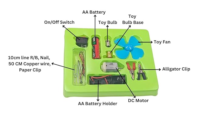 Electric Circuit Experiment Kit with Fan