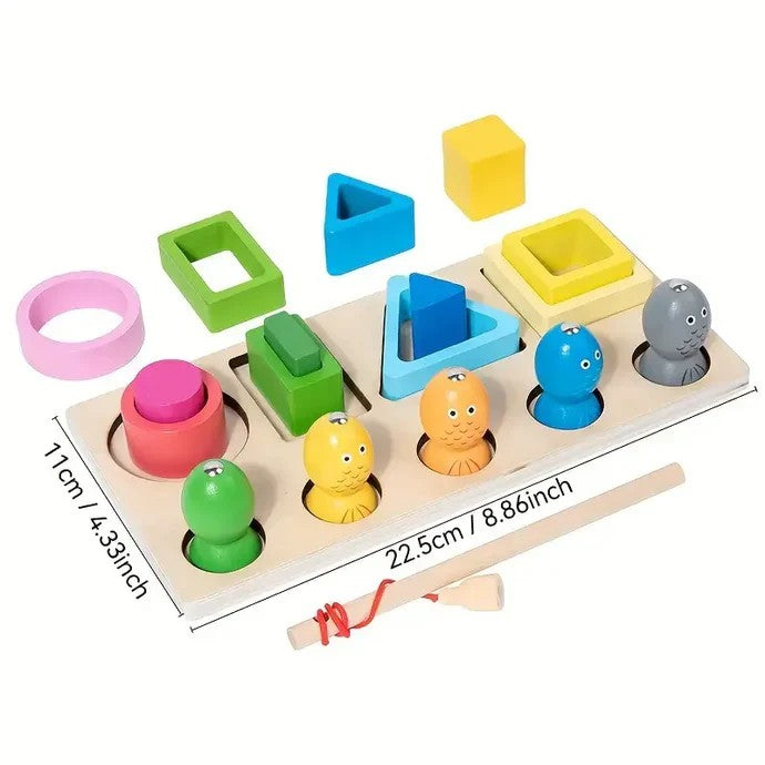 2 in 1 Color Sleeve Pole Fishing