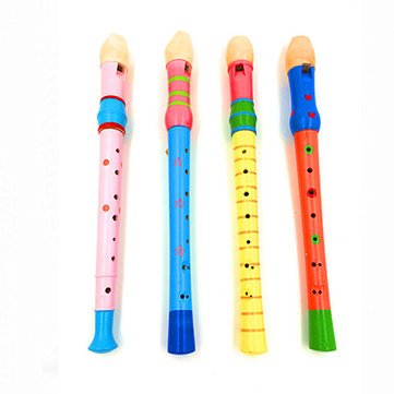 Long Wooden Flute Whistle (1pc)