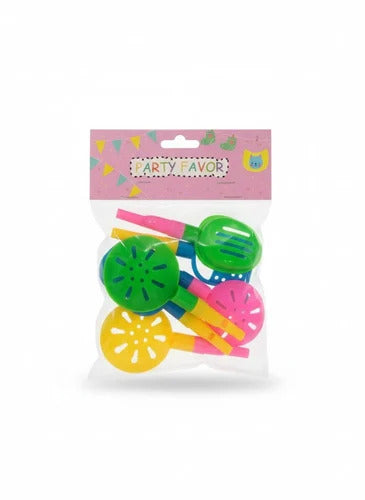 6pcs Sandplay with whistle