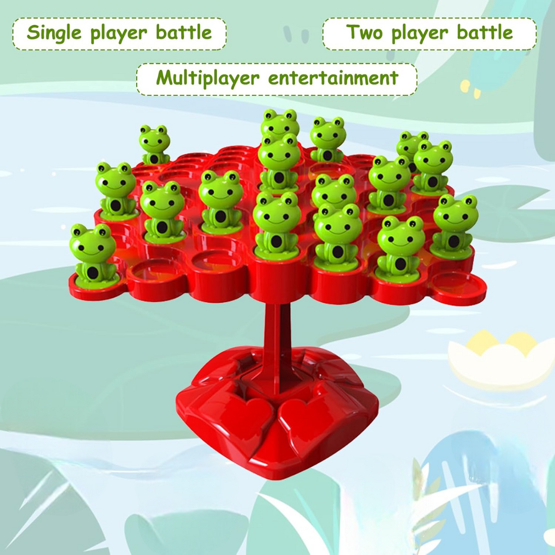 Frog Balance Tree Toy