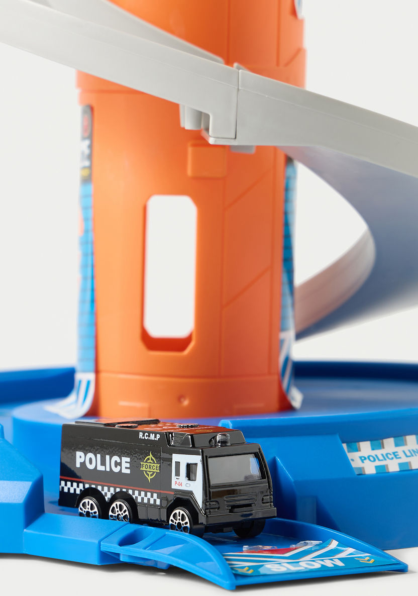 Police Circulation Garage Toy