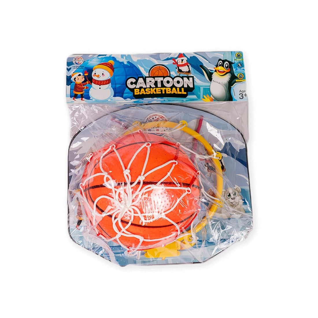 Cartoon Basketball - Ice