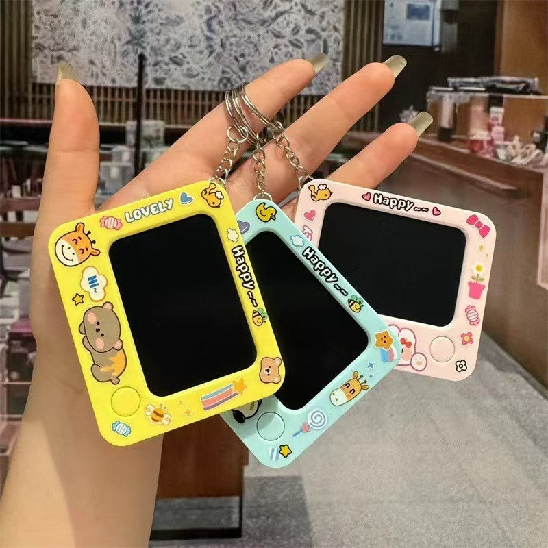 Mini LCD Writing Tablet Keychain