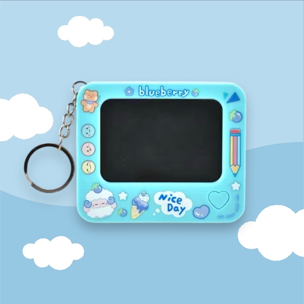 Mini LCD Writing Tablet Keychain