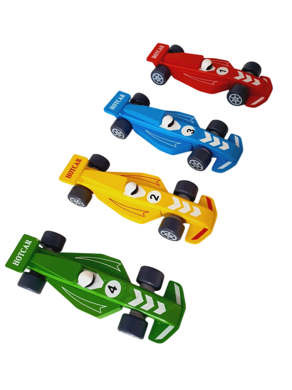 Wooden Racing Car (1pc)
