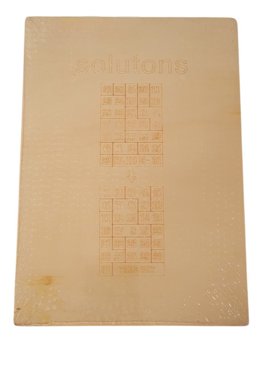 Wooden 31-Piece Jigsaw Puzzle